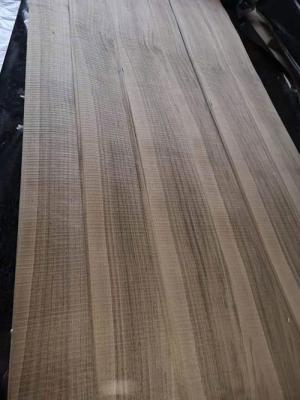 China Engineered Waterproof Wood Veneer Length 245cm Saw Cut Veneer A/B Grade for sale