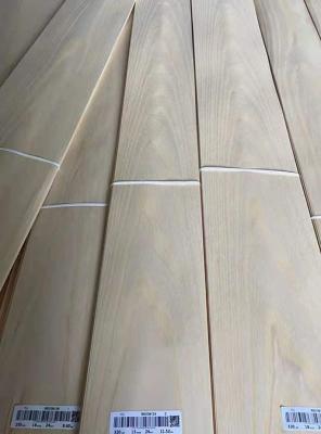 China MDF White Ash Wood Veneer Flat Cut 120cm Length Apply To Flooring for sale