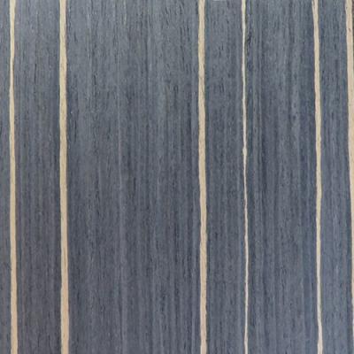 China Ebony Reconstituted Wood Veneer 233-1S 250x64cm Without Fleece Paper for sale