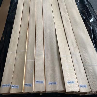 China 120cm White Wood Veneer Engineered  Use Quarter Cut 12% Moisture for sale