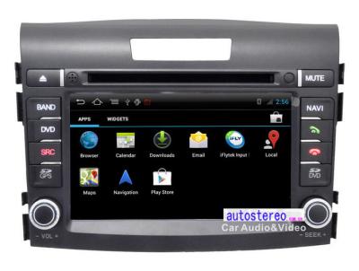 China Androïde Stereo-installatie 4.0 voor de Auto DVD GPS van Honda CR-V CRV zat de Radio Hoofdeenheid 3G WiFi Androïde Auto Gezeten Nav van Nav Te koop