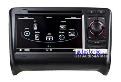 China Car Dash for Audi TT Stereo GPS Navigation Audi Car Stereo With Sat Nav WinCE 6.0 / Phonebook for sale