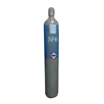 China 99.999% de alta pureza de electrones de grado cilindro de gas Sf6 Hexafluoruro de azufre en venta
