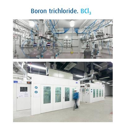 China China Gascilinder Beste prijs Bcl3 Boron trichloride van hoge zuiverheid Te koop