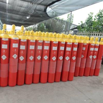 China Gás de cilindro de alta pureza Melhor preço 40L 47L Gás monóxido de carbono CO2 à venda