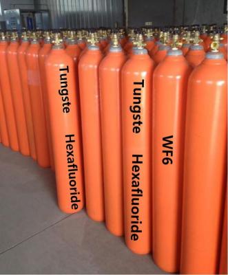 China WF6 Tungsten Film Deposition Semiconductor Industry Usage Cylinder Gas Tungsten Hexafluoride for sale