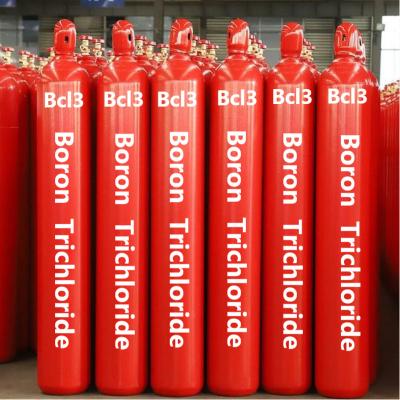 China Gas voor cilinders China Fabriek Hoog zuiverheidsproduct halfgeleiders gas Boron trichloride Te koop