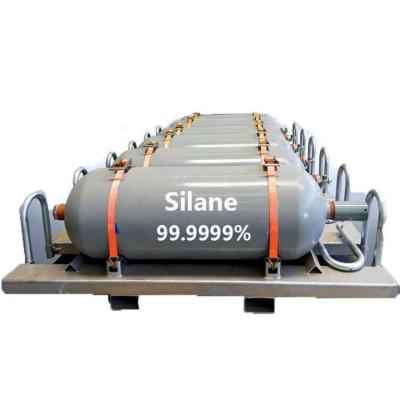 China China Fabricante de gran calidad cilindro de semiconductor Sih4 silano de gas en venta
