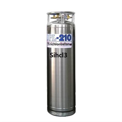China High Purity Compressed Cylinder Gas 4n Sihcl3  Trichlorosilane for sale
