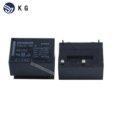 China G5CA-1A-E-12VDC Omron Electronics DIP 24VDC 48VDC 100VDC Power Relay 8A 4 Pins for sale