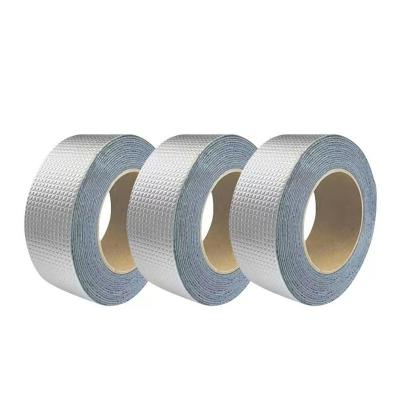 China Professional Super Waterproof Tape Aluminum Butyl Rubber Tape For Roof Leak for sale