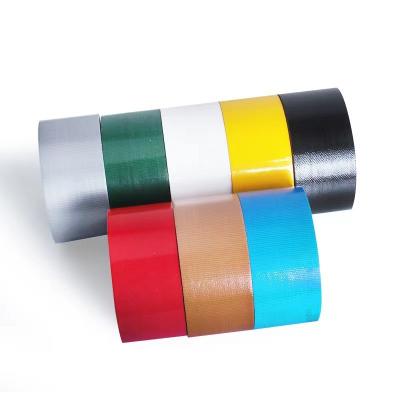 China 0.22mm Packing Adhesive Tape Strong Adhesive Colored Duct Tape Waterproof for sale