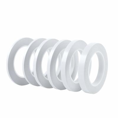China Strong Adhesive White Tissue Tape 100microns Rubber Adhesive Tape for sale