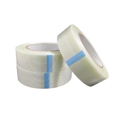 China Transparent Filament Reinforced Strapping Tape For Heavy Duty Packing for sale