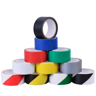 China Sticky Floor Safety Caution Tape For Warehouse Market Construction Scene for sale