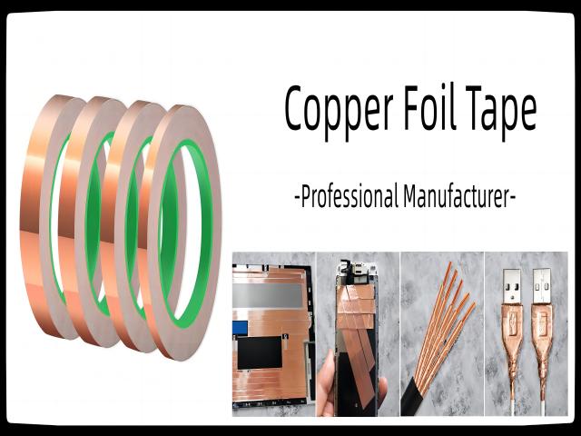 High Purity Copper Foil Tape 50mm Foil Insulation Tape For Crafts