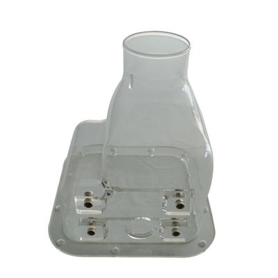 China PC Acrylic Pmma Machining CNC Rapid Prototyping Casting Transparent 0.0002mm Tolerance for sale