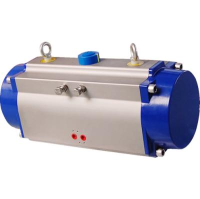 China AT series  rack and pinion quarter-turn  pneumatic rotary actuator  control valves for sale