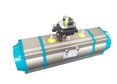China wuxi valve actuators double action single action pneumatic rotary actuator for sale