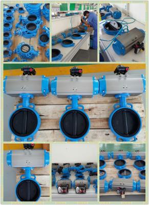 China control neumático del actuador rotatorio para las válvulas de mariposa en venta