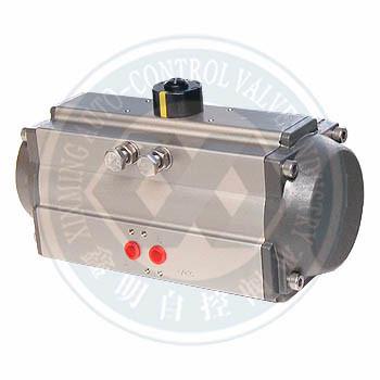 China single acting pneumatic actuator AT SE pneumatic rotary actuator spring return for sale