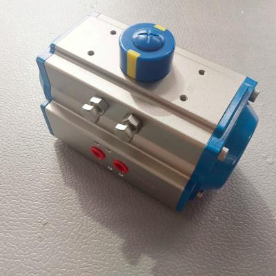 China AT Pneumatic Actuator Rack and Pinion Double Effect and Single Effect  Aluminum Actuator Ce Ex for sale