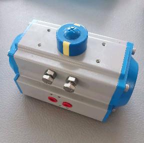 China Double acting single acting pneumatic rack and pinion actuator actuador neumtico CE ATEX certificate for sale