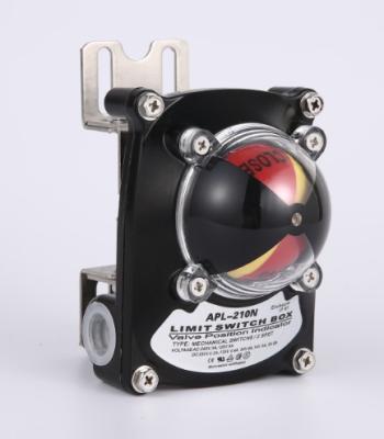 China APL210N position monitor limit switch box with stainless steel brackets for pneumatic actuator for sale