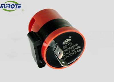China Red Round Electronic Signal Motorcycle Led Flasher With 12V DC Working Voltage 14089936 for sale