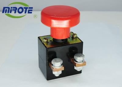 China Custom Micro Latching Push Button Switch  , Mushroom Emergency Stop Button 125A for sale