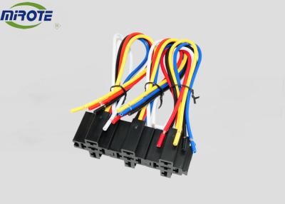 China yamaha wiring harness SPDT 5 Pins Car Automotive Relay wire socket harness connector complete engine wiring harness for sale