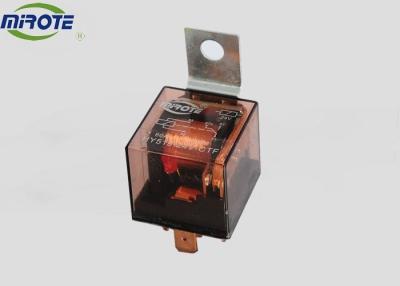 China Transparent Coffee 80 Amp Automotive Relay , 5P 12V Waterproof Universal Relay for sale