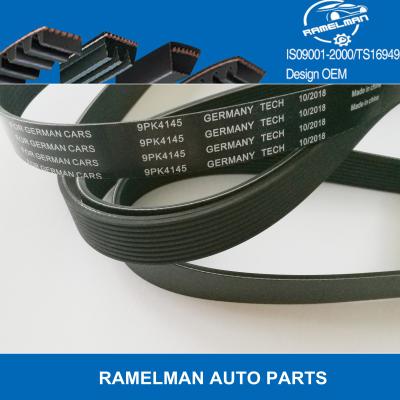 China factory supply auto poly v belt high quality mercedes-benz belt oem A0109970992/9PK4145 ramelman brand EPDM /CR material for sale