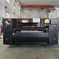 Quality 1800mm Industrial Fabric Printing Machine Large Format Fabric Printer For Mat for sale