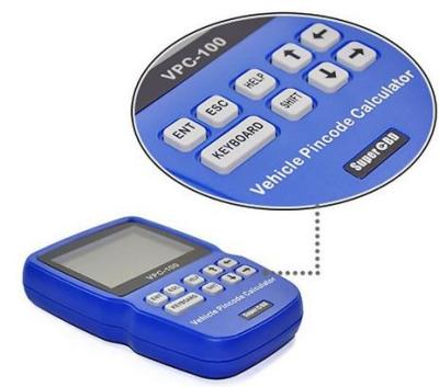 China Digital Forklift Diagnostic Tools VPC-100 Hand-Held Vehicle Pin Code Calculator for sale