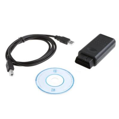 Chine Interface diagnostique de la voiture OBD2 d'Op-COM de câble de V1.45 USB, outil de scanner d'Opel à vendre