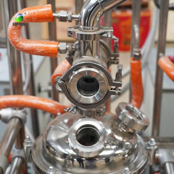 Quality Continuous Molecular Distillation Equipment Wiped Film Molecular Distillation 10 for sale