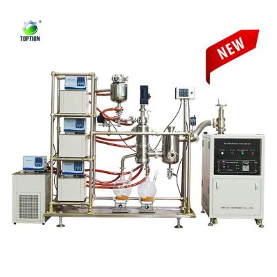 China Kit de destilación llave en mano de arranque a escala de laboratorio Kit de destilación de recorrido corto Acero inoxidable en venta