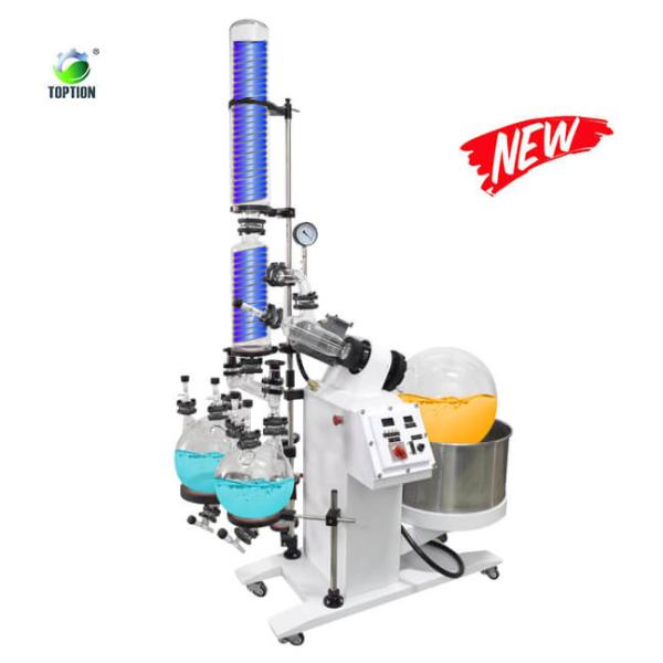 Quality Industrial Vacuum Chiller Rotary Evaporator For Pharmaceutical / Chemical for sale