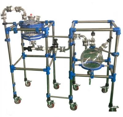 China Cbd Crystallization Reactor Crystallization Equipment With Strong Stainless Steel Support for sale