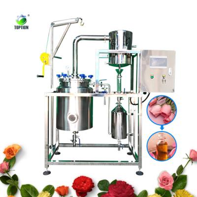 China Stainless Steel Rose Oil Extraction Machine Essential Oil Distiller ISO CE Certification for sale