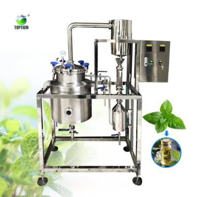 China PLC Control Steam Distillation Essential Oil Extraction Machine for sale