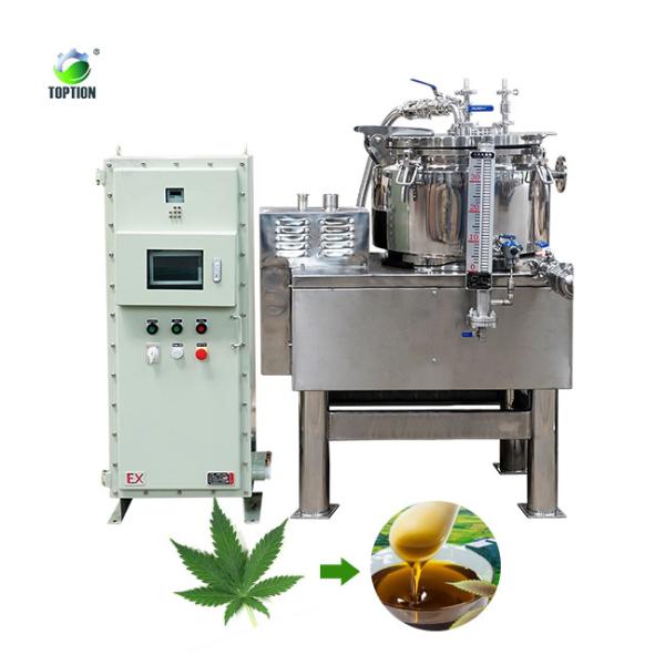 Quality Hemp Oil Extraction Machine Ethanol Extraction Centrifuge 15lbs/Batch - 220 Lbs/Batch for sale