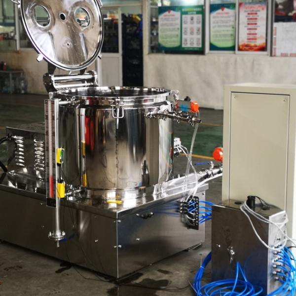 Quality 3000W Pot Sative Ethanol Extraction Centrifuge PLC Centrifuge Ethanol Extraction for sale