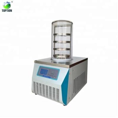 China Food Vacuum Freeze Drying Machine For Home Lab Use TOPT-10A for sale