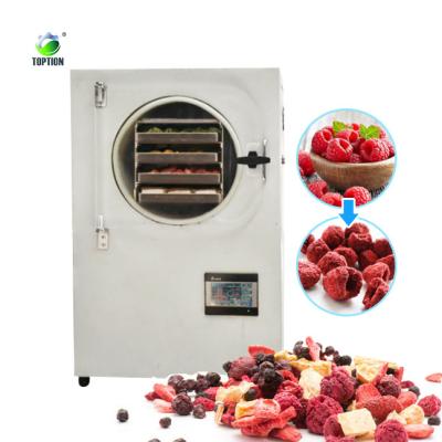 China Lab Small Mini Freeze Drying Equipment Lyophilizer Machine For Food Processing for sale