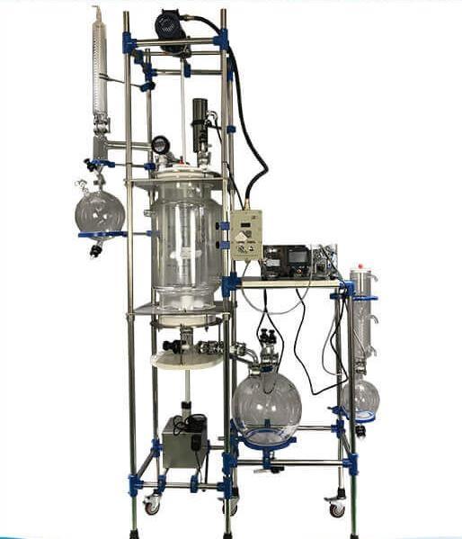 Quality Purifying Hemp Oil By Recrystallization Crystallization Filtration Reactor 50L for sale