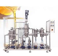 Quality Lab Scale Molecular Distillation Unit Hemp Oil Wiped Film Molecular Still for sale