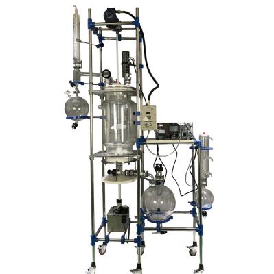 China 50L Glass Lab Crystallizer Equipment cbd Purity Crystallization Reactor for sale