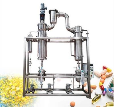 China Máquina de destilación de película fina de evaporador de película limpiada 316L para purificación en venta